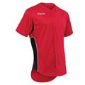 Defender Baseball Jersey RED/BLK XL Enkel baseballdrakt