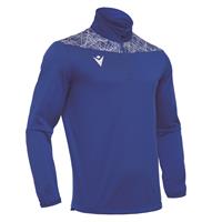 Tagus 1/4 Zip Top BLÅ/HVIT L Teknisk treningsgenser - Unisex