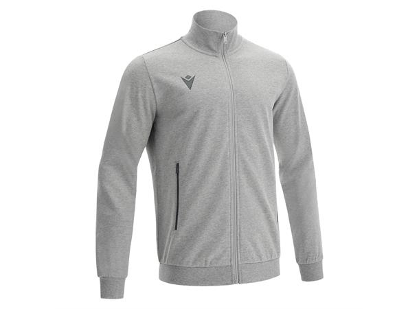 Beat Full Zip Sweathshirt GRY M Fritidsjakke i børstet fleece - Unisex 