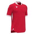 CERBERUS ECO shirt RED/WHT  XXS Teknisk kamp og treningsdrakt - Unisex