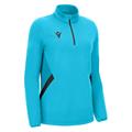 Maira 1/4 Zip Top Woman NSKY/ANT XXS Teknisk treningsgenser til dame