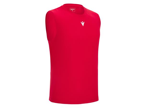 MP151 Hero SL Shirt RED M Armløs T-skjorte i bomull- Unisex 