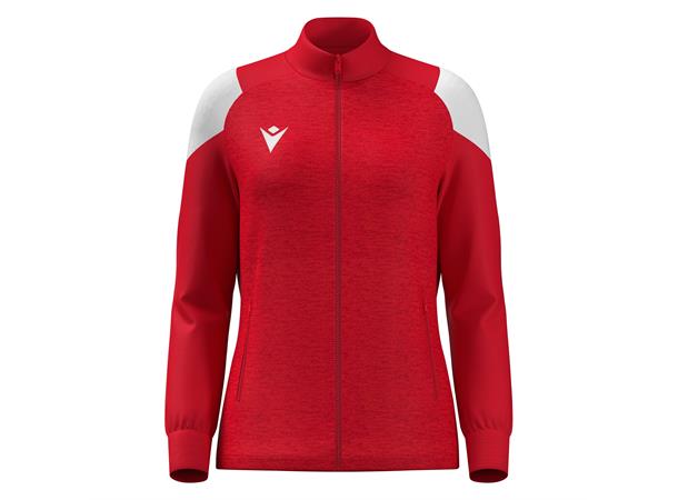 Valkyria Full Zip Top Woman RED/WHT 3XL Teknisk reisejakke til dame 