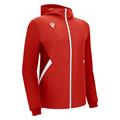 Tiamat Full Zip Hoody RED/WHT XS Teknisk hettejakke - Unisex