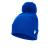 Snow PomPom Beanie ROY SR Klassisk lue med stor dusk 