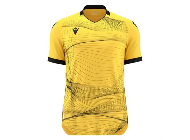 Wyvern Eco Match Day Shirt YEL/BLK 3XL Teknisk drakt i ECO-tekstil - Unisex 